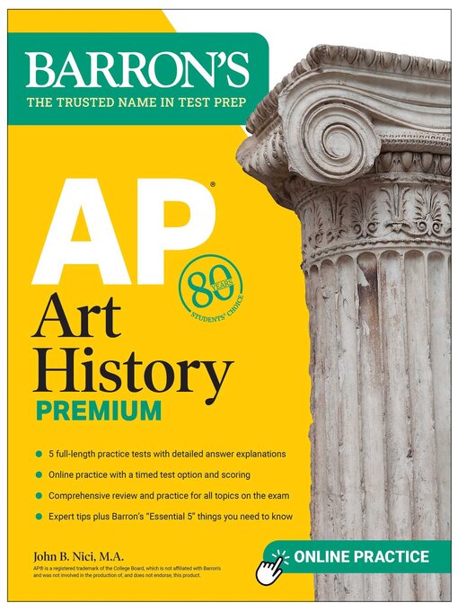 Title details for AP Art History Premium by John B. Nici - Wait list